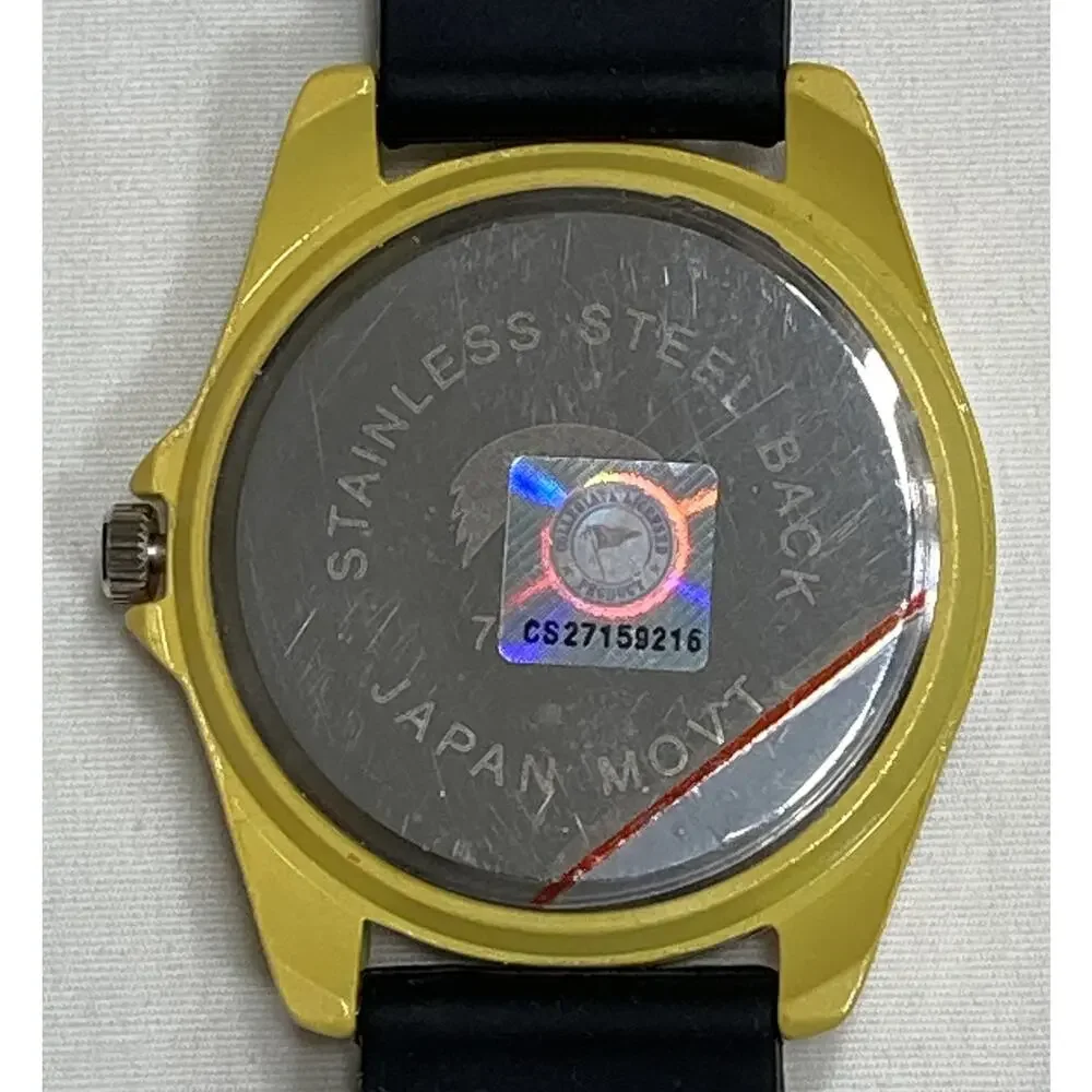 Iowa Hawkeyes Sculpted Edge Silicone Band Watch, Unisex, NCAA